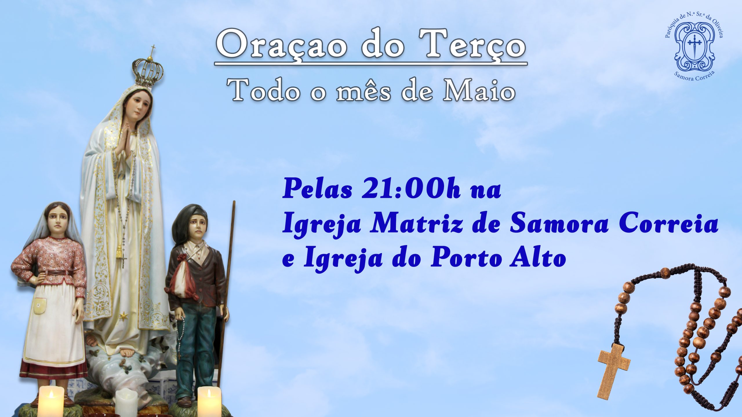 Oração do Terço – Mês de Maio