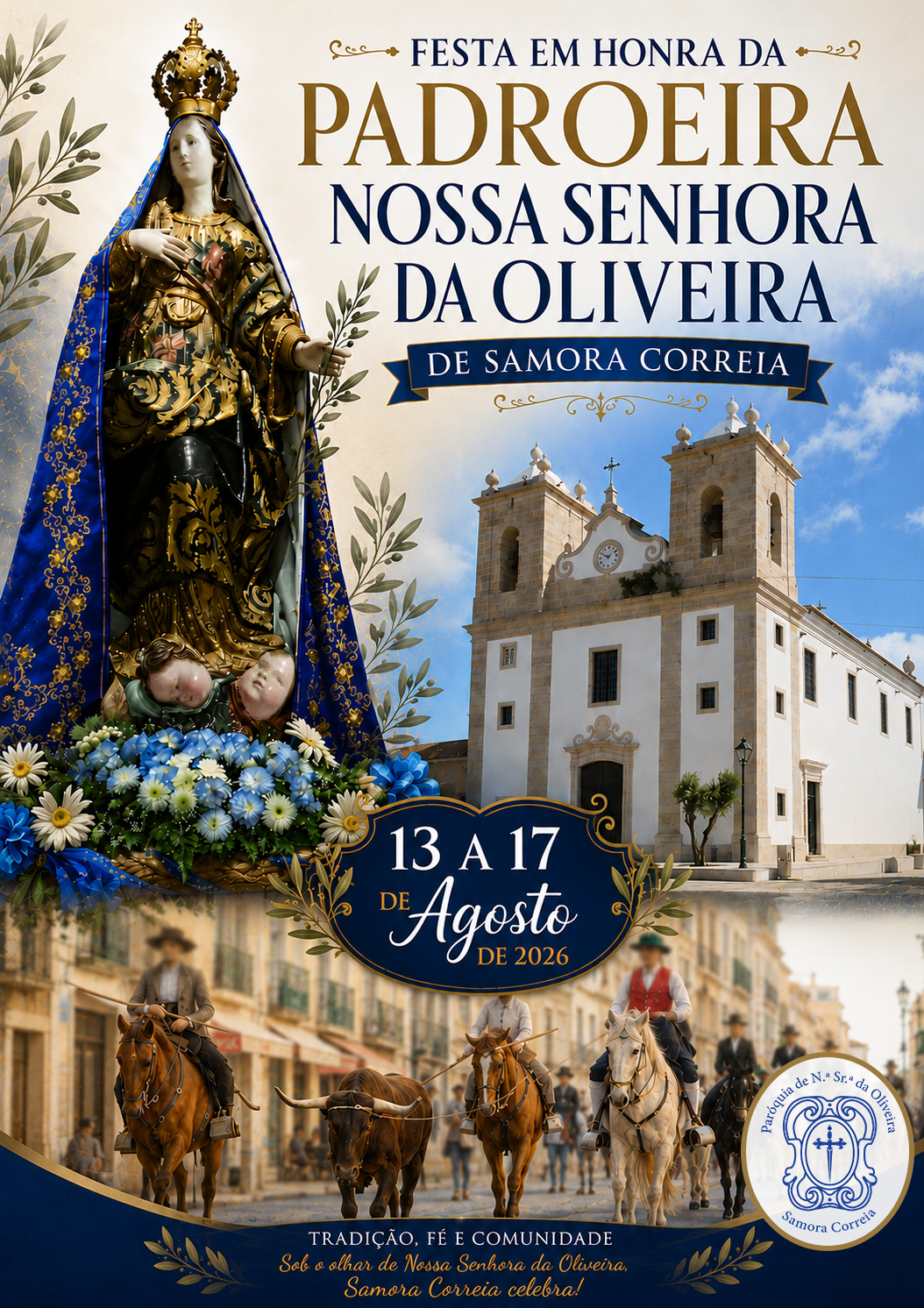 Festas em Honra de Nossa Senhora de Oliveira – 13 a 17 de Agosto